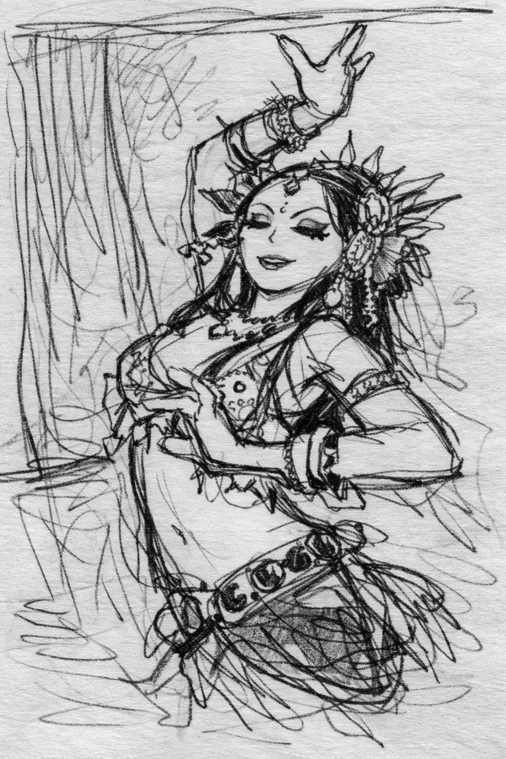 figure study sketch