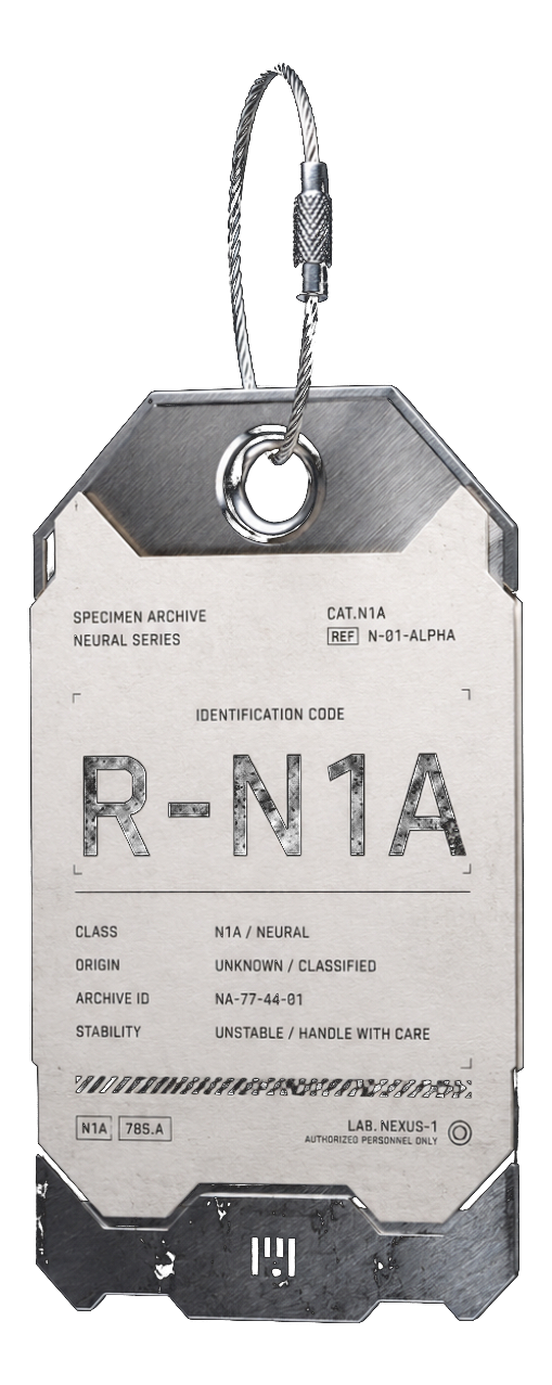 R-N1A specimen ID tag